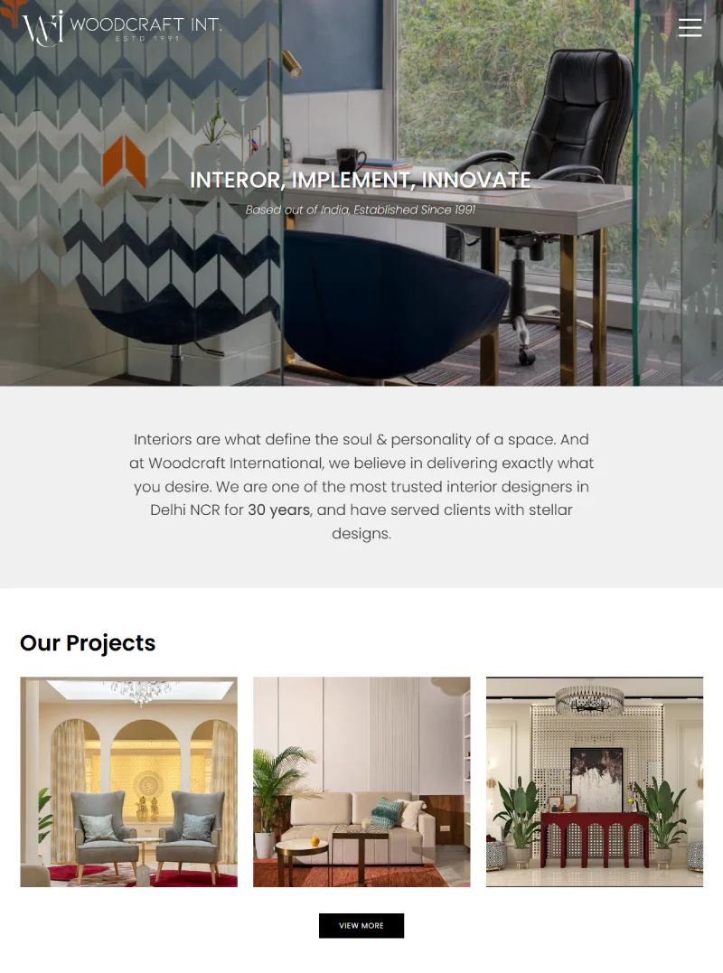 Woodcraft Website